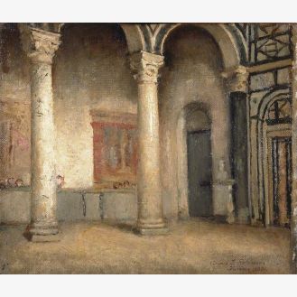 Interior of San Miniato, Florence