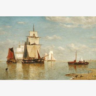 Calm at the Mouth of the Scheldt