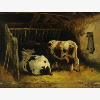 Cattle in a Stall